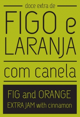 DOCE DE FIGO E LARANJA COM CANELA 