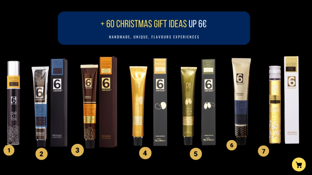 +60 Christmas gifts ideas up to € 6| Flavours Experience