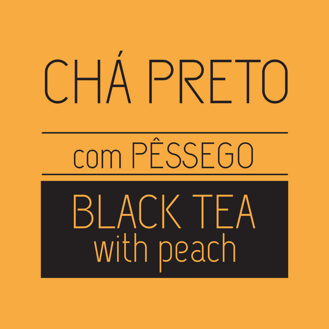 BLACK TEA WITH PEACH