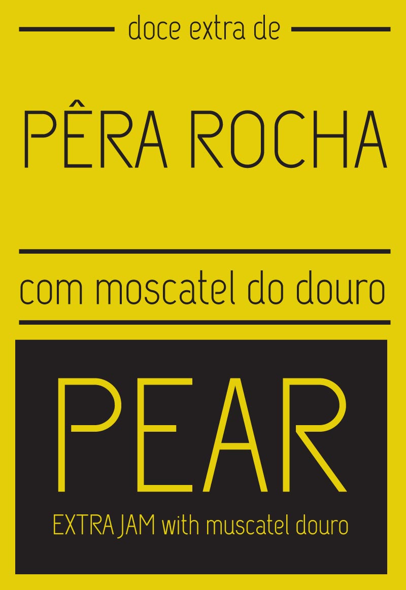 'ROCHA' PEAR JAM WITH 'DOURO' MUSCATEL 